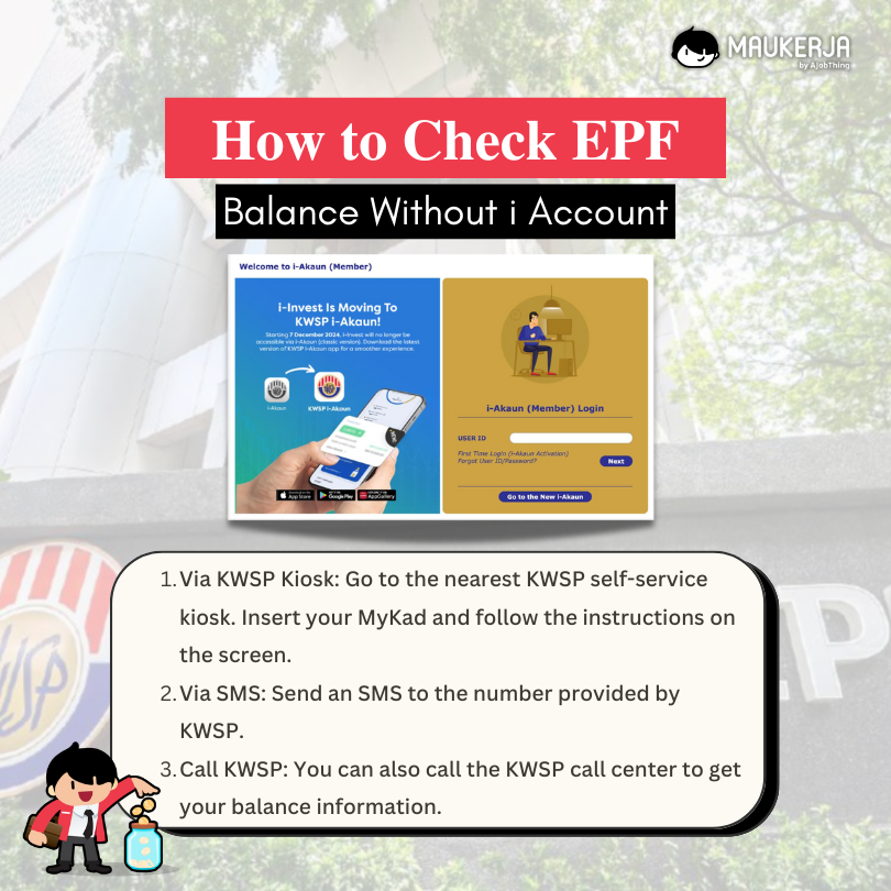 How to Check EPF Balance Without i Account